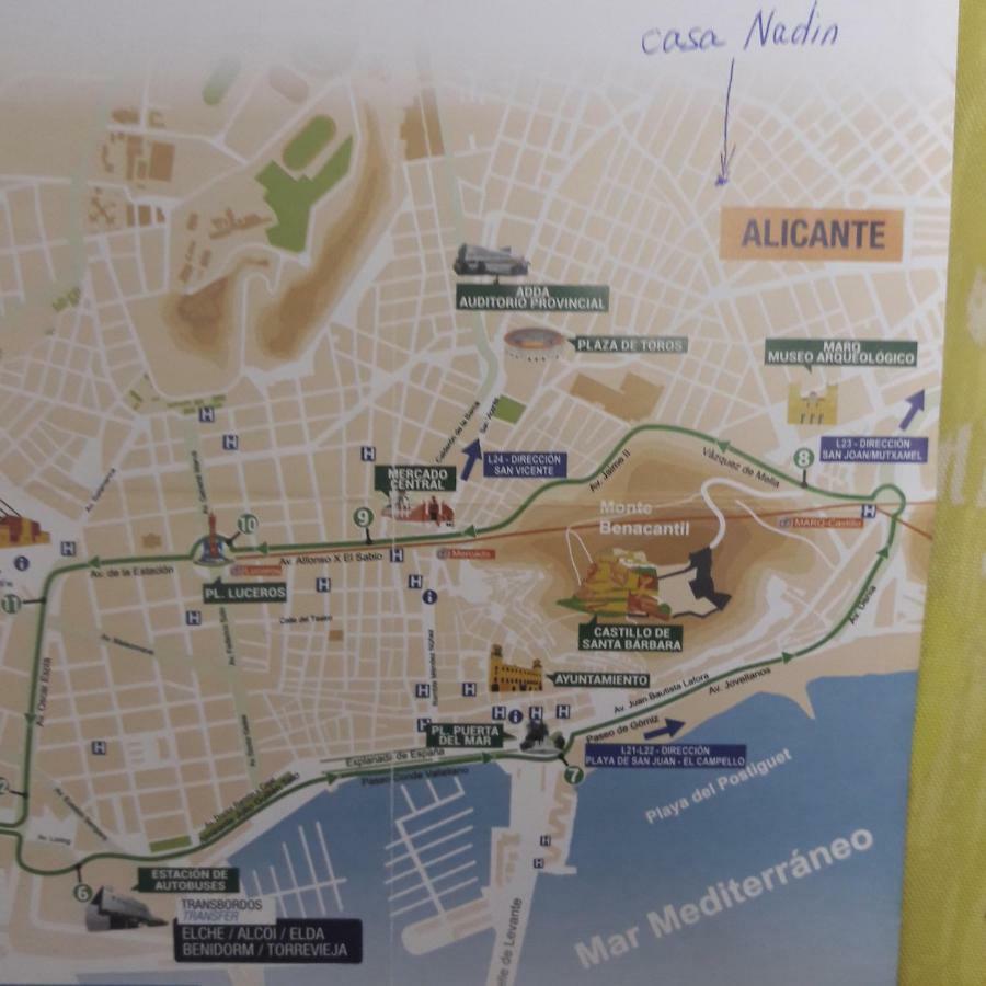 Casa Nadin Ξενοδοχείο Αλικάντε Εξωτερικό φωτογραφία